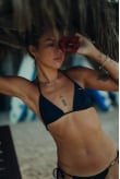 Lombok Bikini Bra - Space Black Lombok Bikini Bra - Space Black