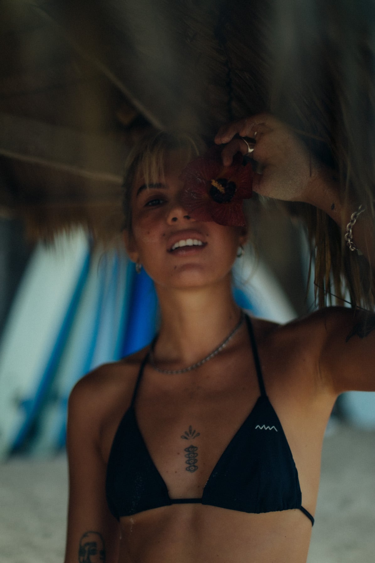 Lombok Bikini Bra - Space Black