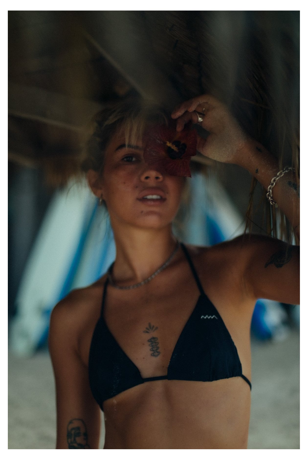 Lombok Bikini Bra - Space Black Lombok Bikini Bra - Space Black