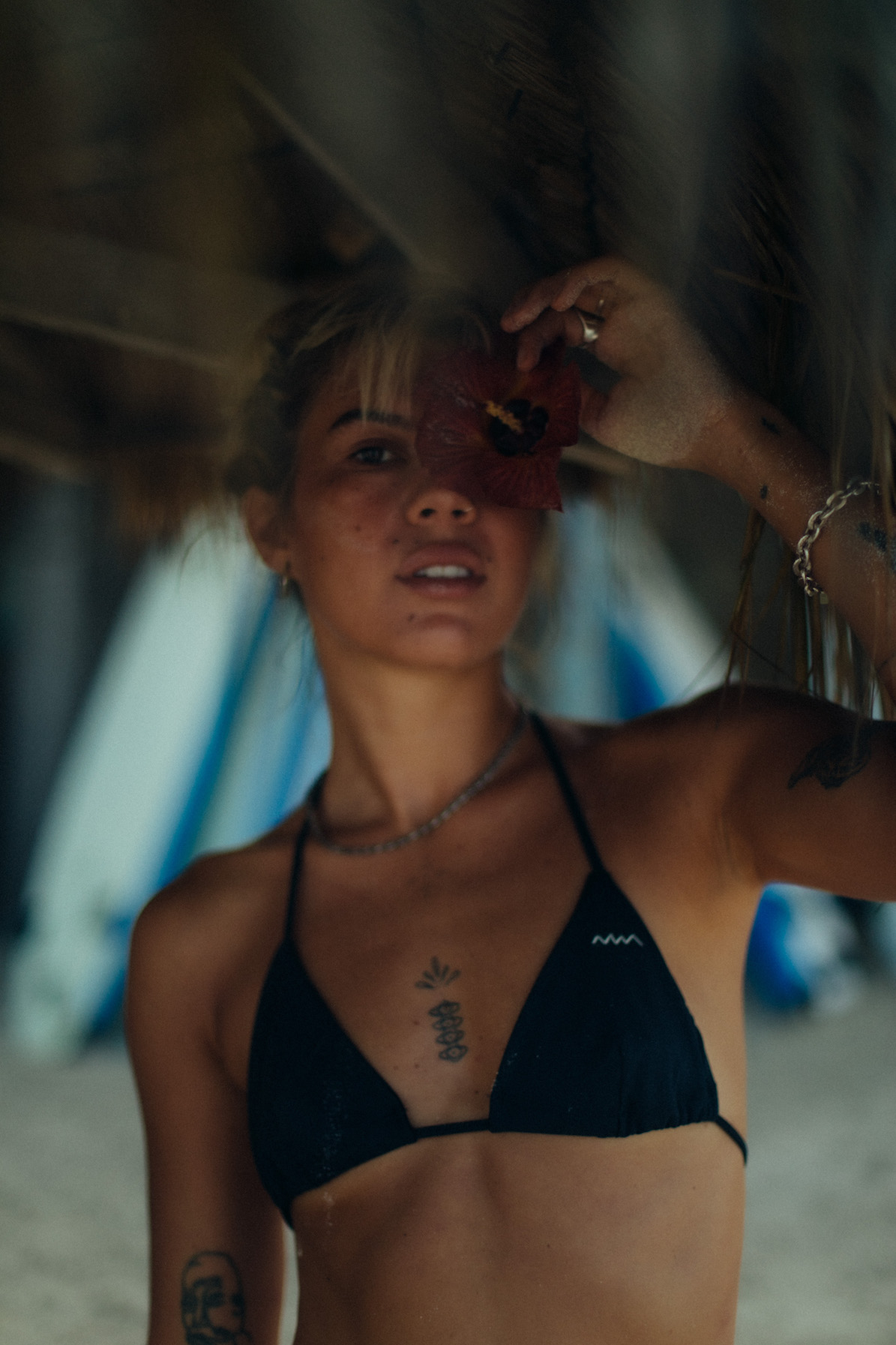 Lombok Bikini Bra - Space Black