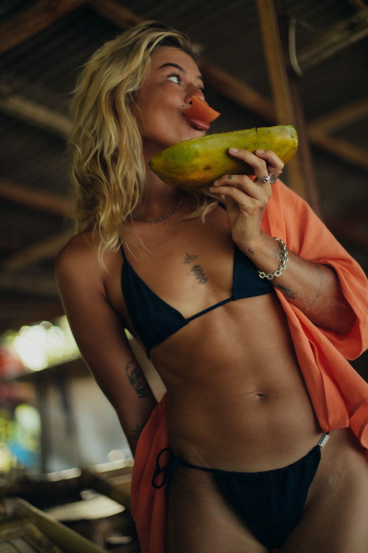 Lombok Bikini Bottom - Space Black