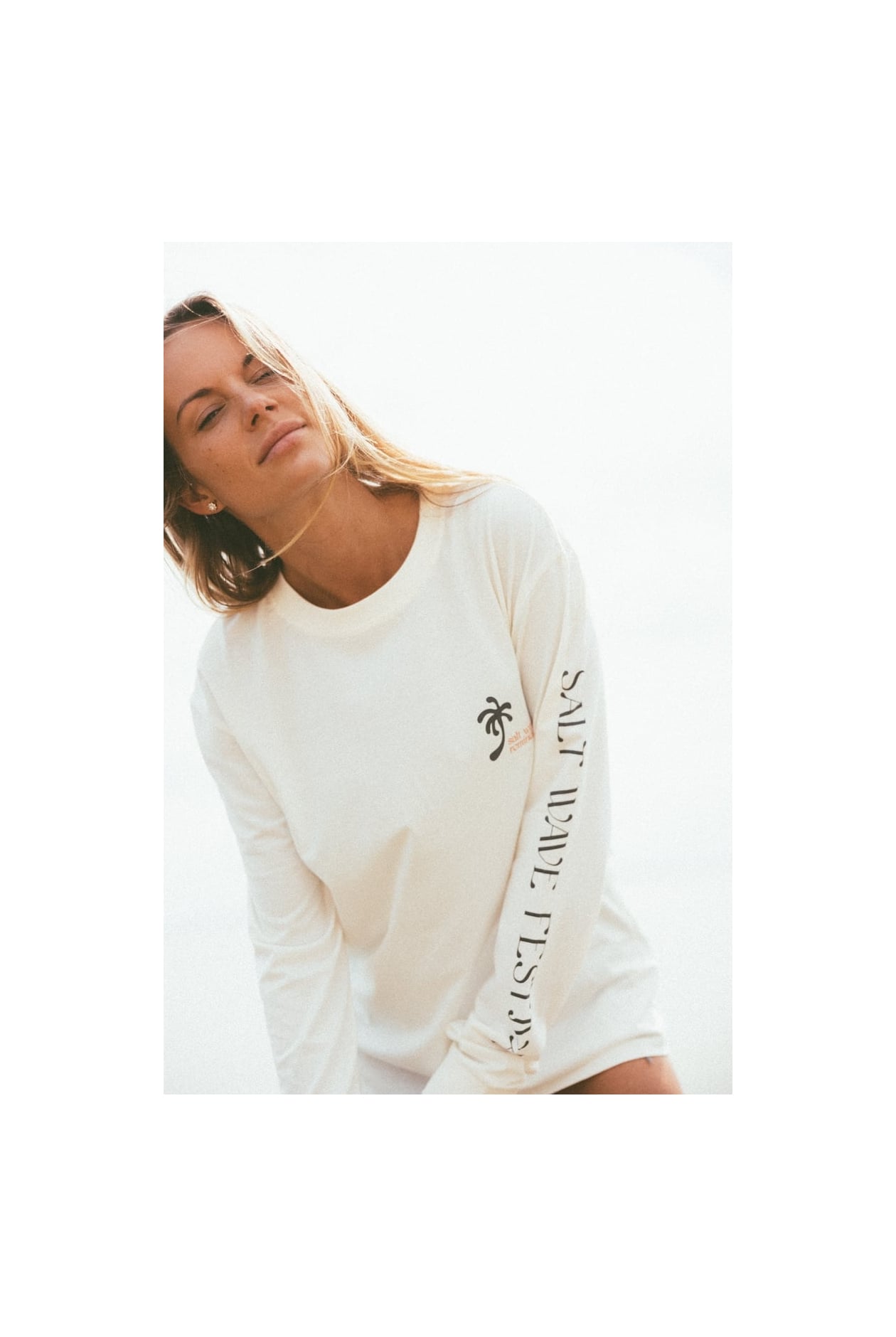 Salty Dreams LS - Vintage White Salty Dreams LS - Vintage White