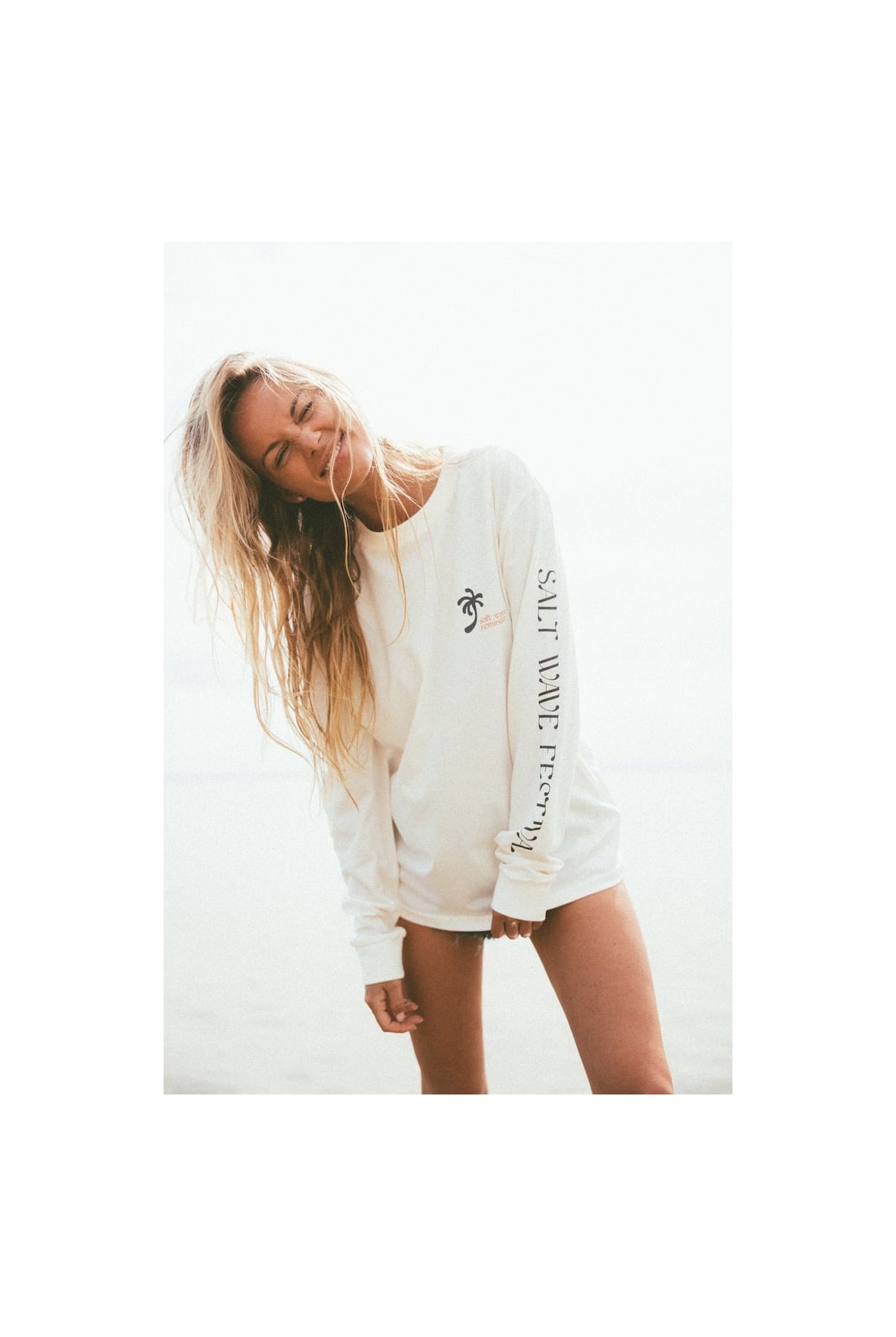 Salty Dreams LS - Vintage White Salty Dreams LS - Vintage White