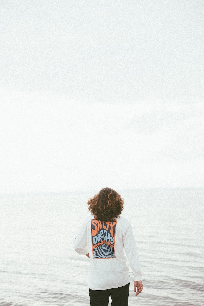Salty Dreams LS - Vintage White