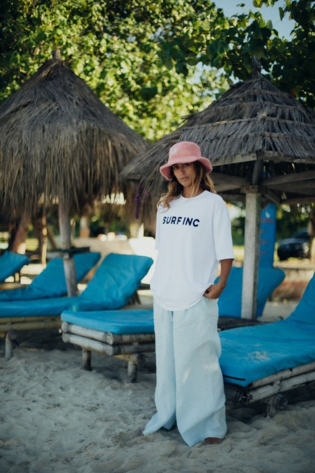 Lazy Linen Pants - Light Blue Lazy Linen Pants - Light Blue