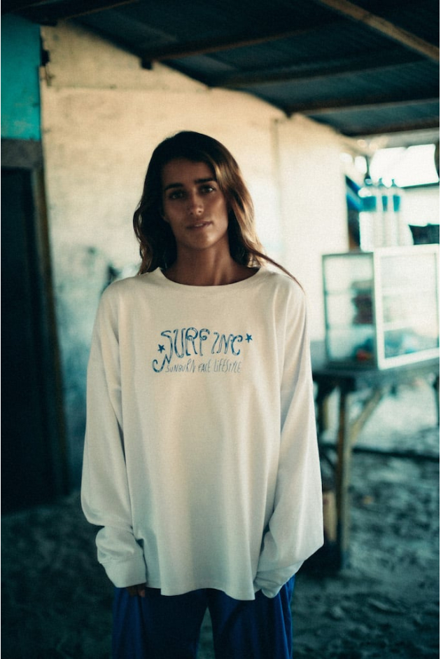 Sunburn LS - Optic White Sunburn LS - Optic White