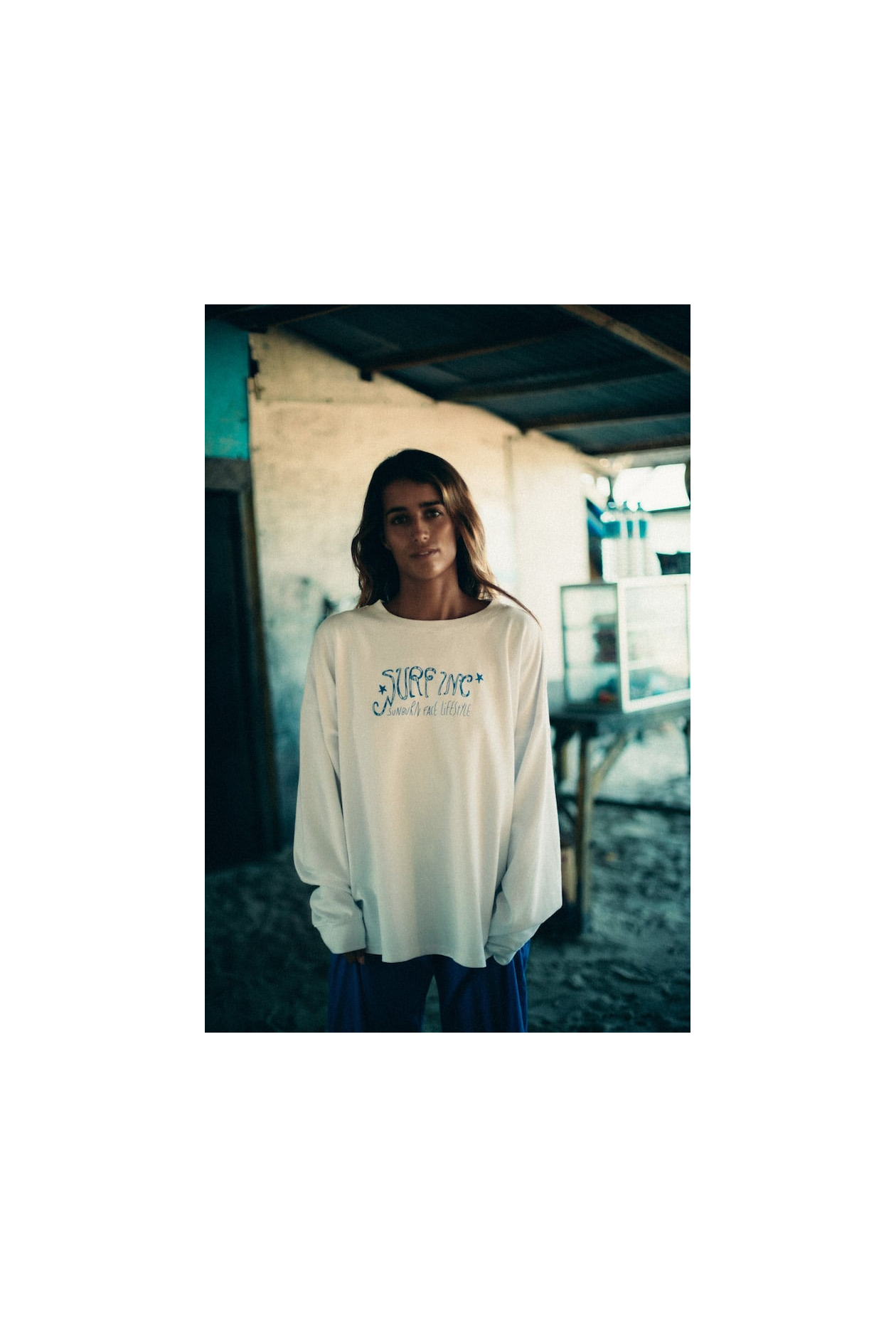 Sunburn LS - Optic White Sunburn LS - Optic White