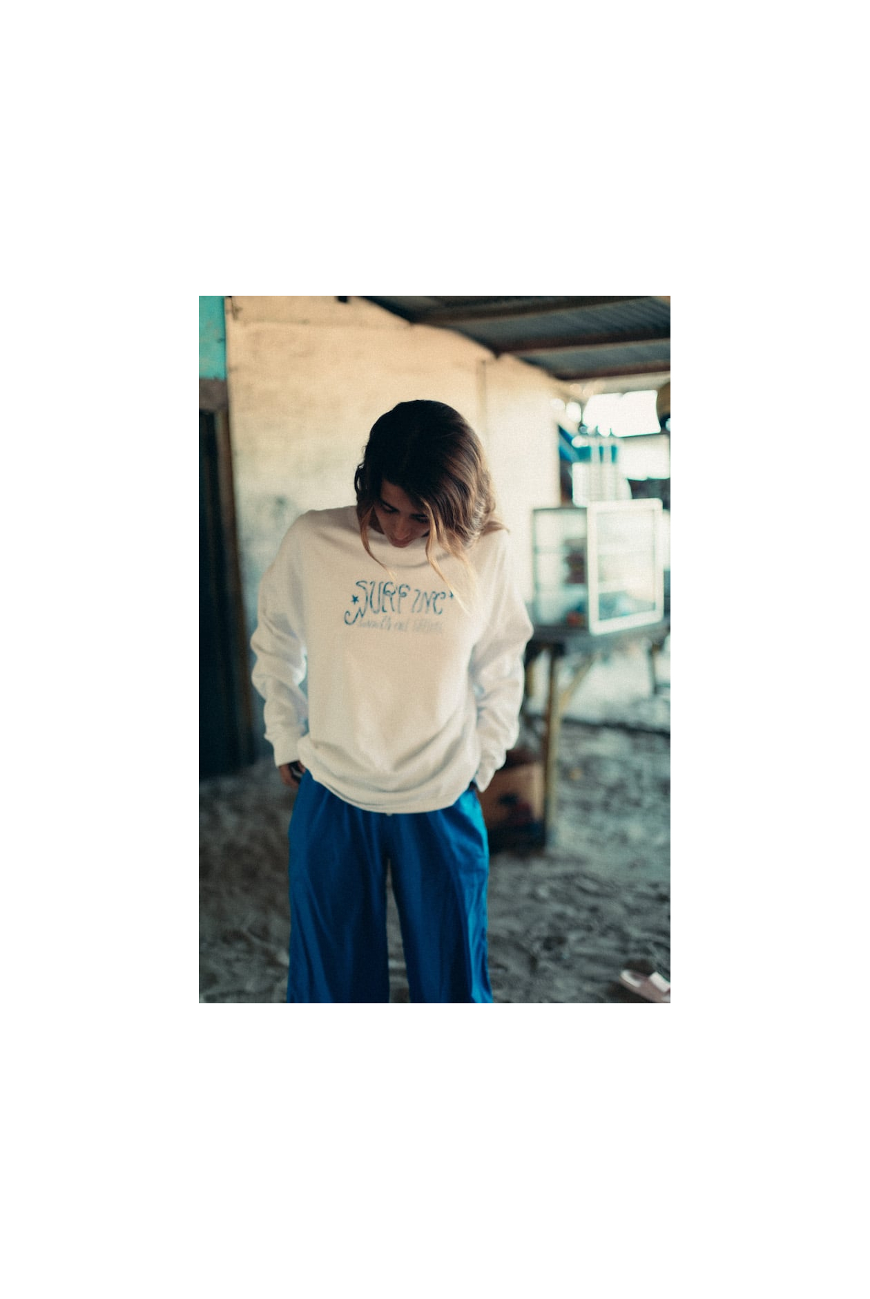 Sunburn LS - Optic White Sunburn LS - Optic White