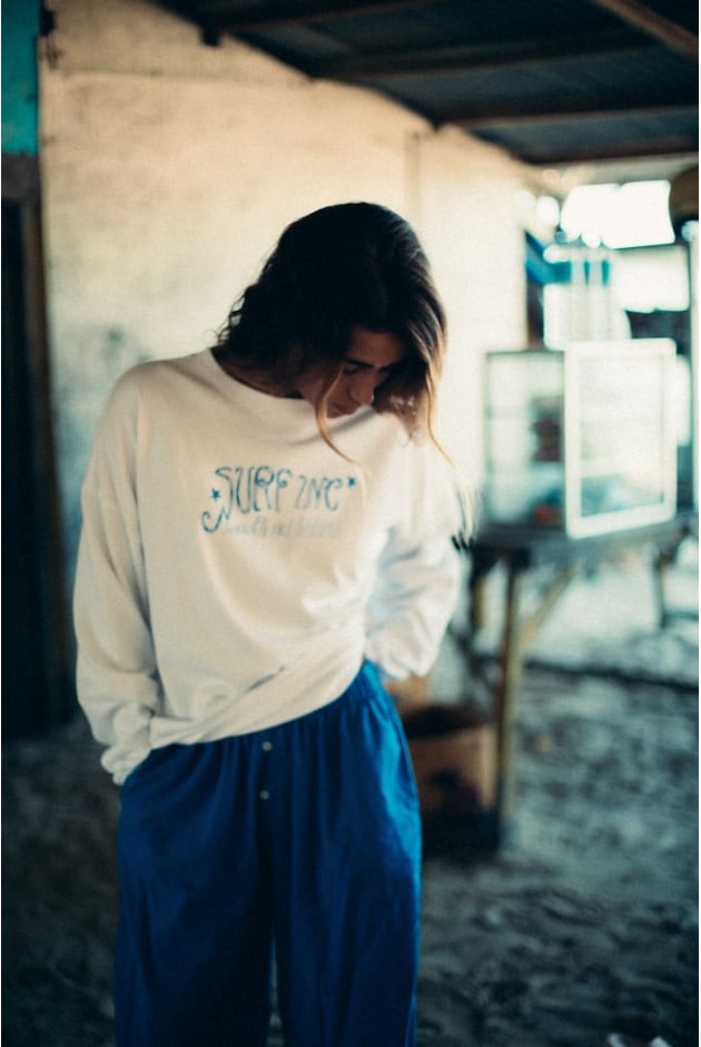 Sunburn LS - Optic White Sunburn LS - Optic White