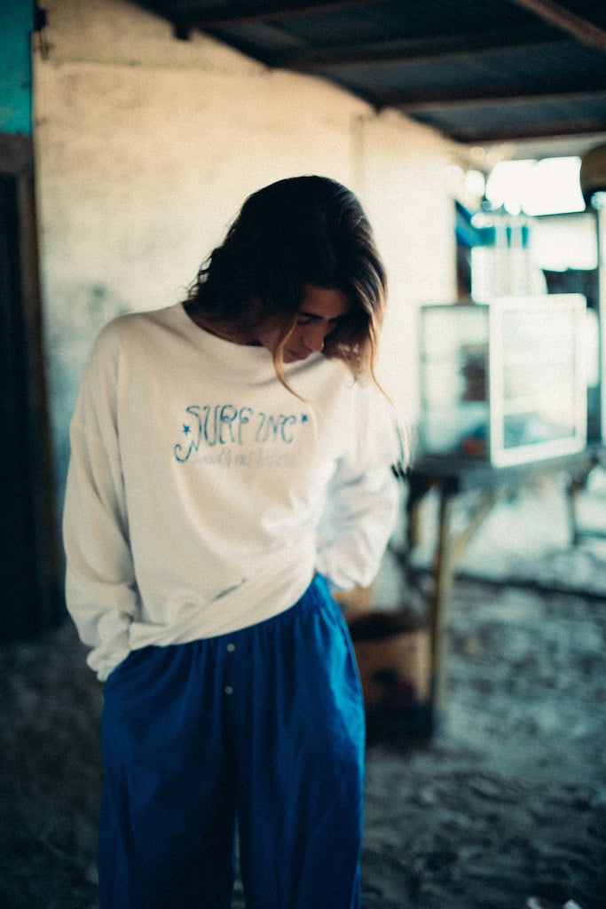 Sunburn LS - Paper White