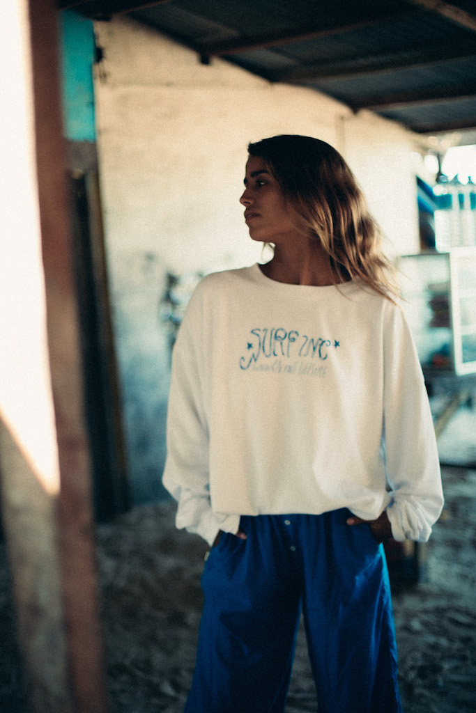 Sunburn LS - Paper White