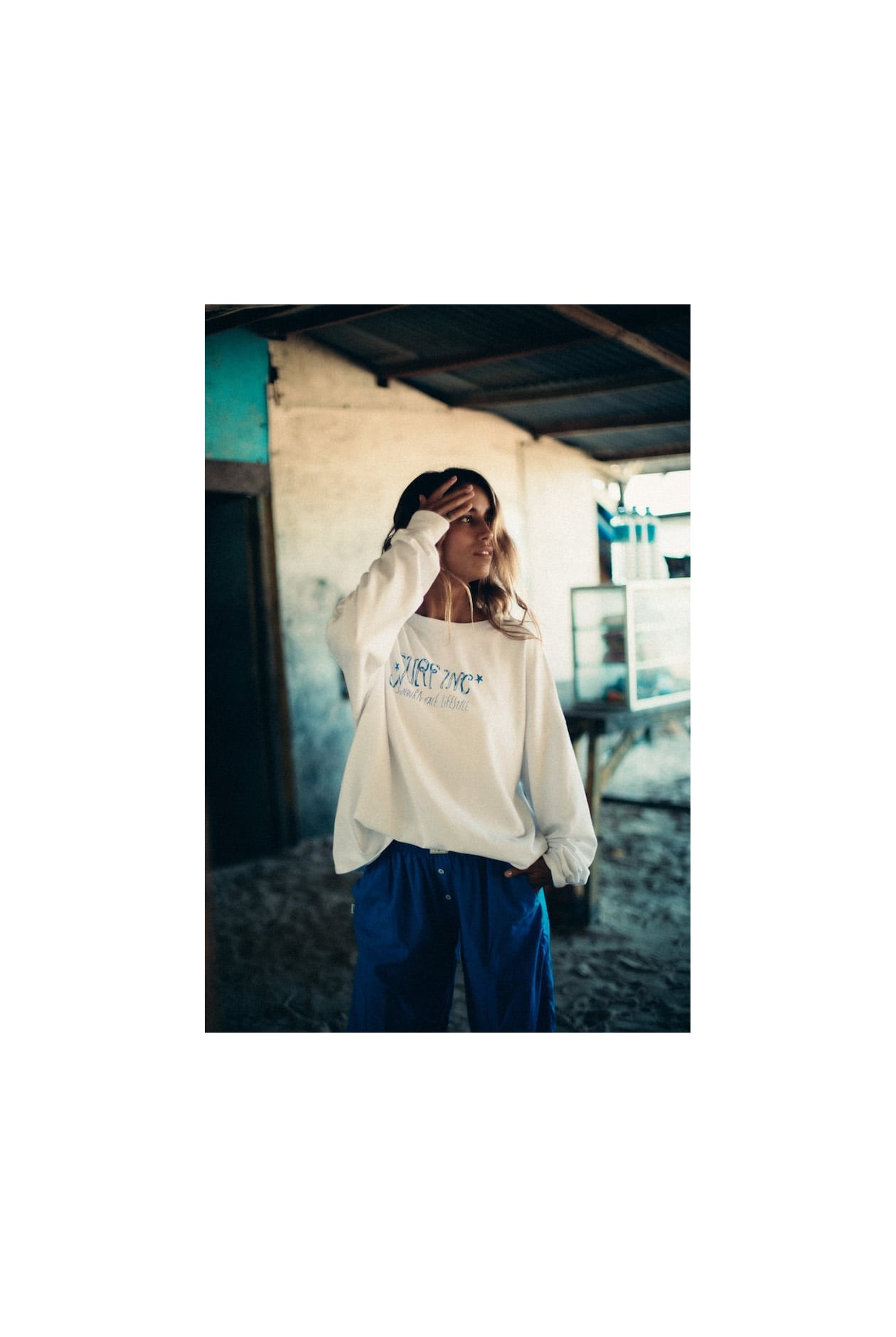 Sunburn LS - Optic White Sunburn LS - Optic White