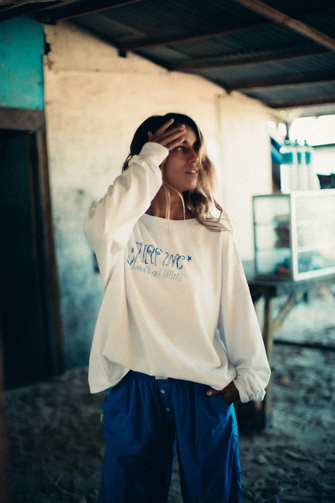 Sunburn LS - Paper White