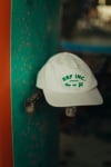 Wine & Surf Cap - Vintage White & Green Queen