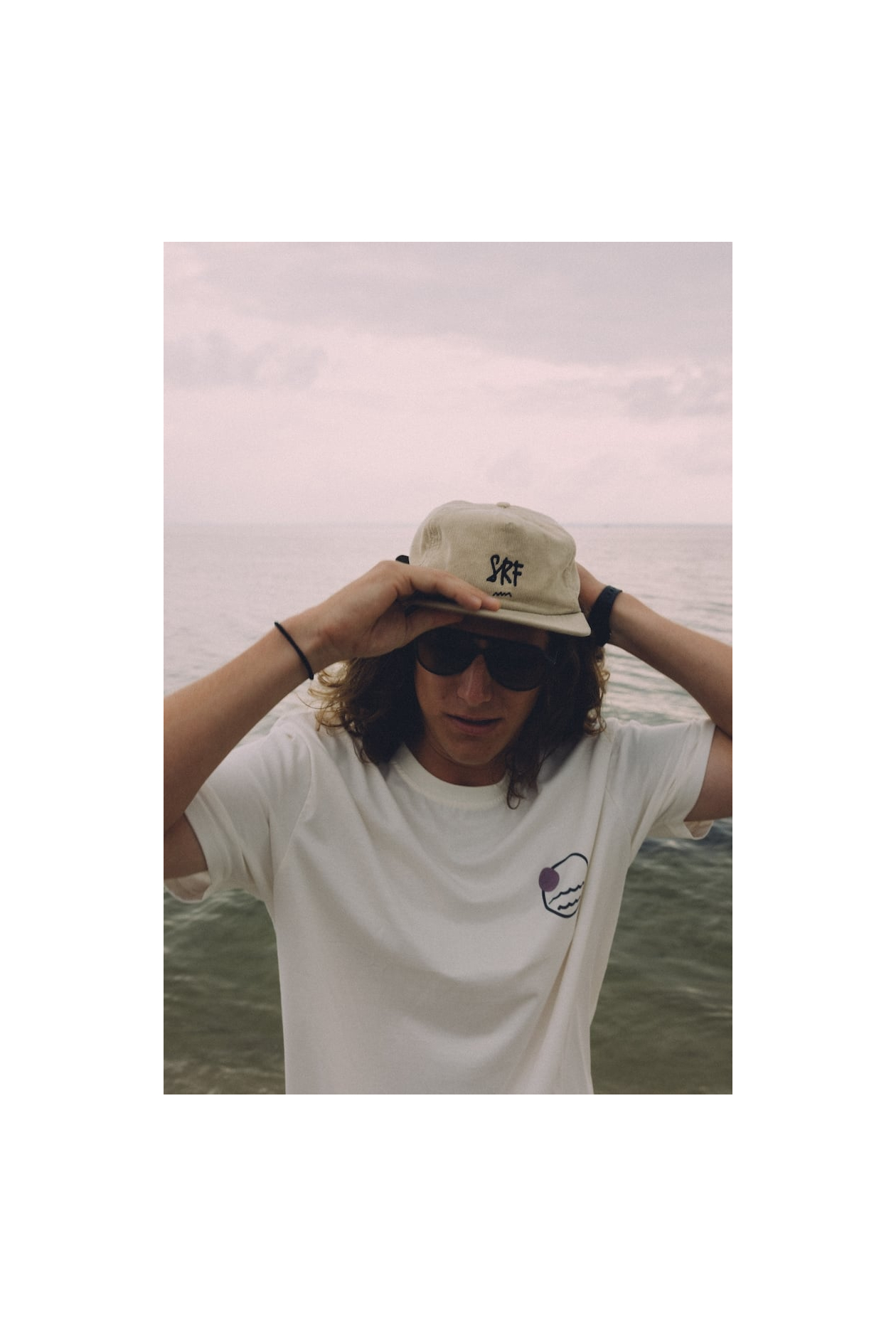 Surf People Tee - Vintage White