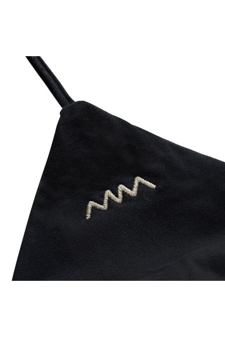 Lombok Bikini Bra - Space Black Lombok Bikini Bra - Space Black