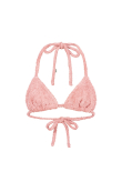 Frotte Triangle Bra - Flamingo Pink | Surf Inc. Frotte Triangle Bra - Flamingo Pink | Surf Inc.