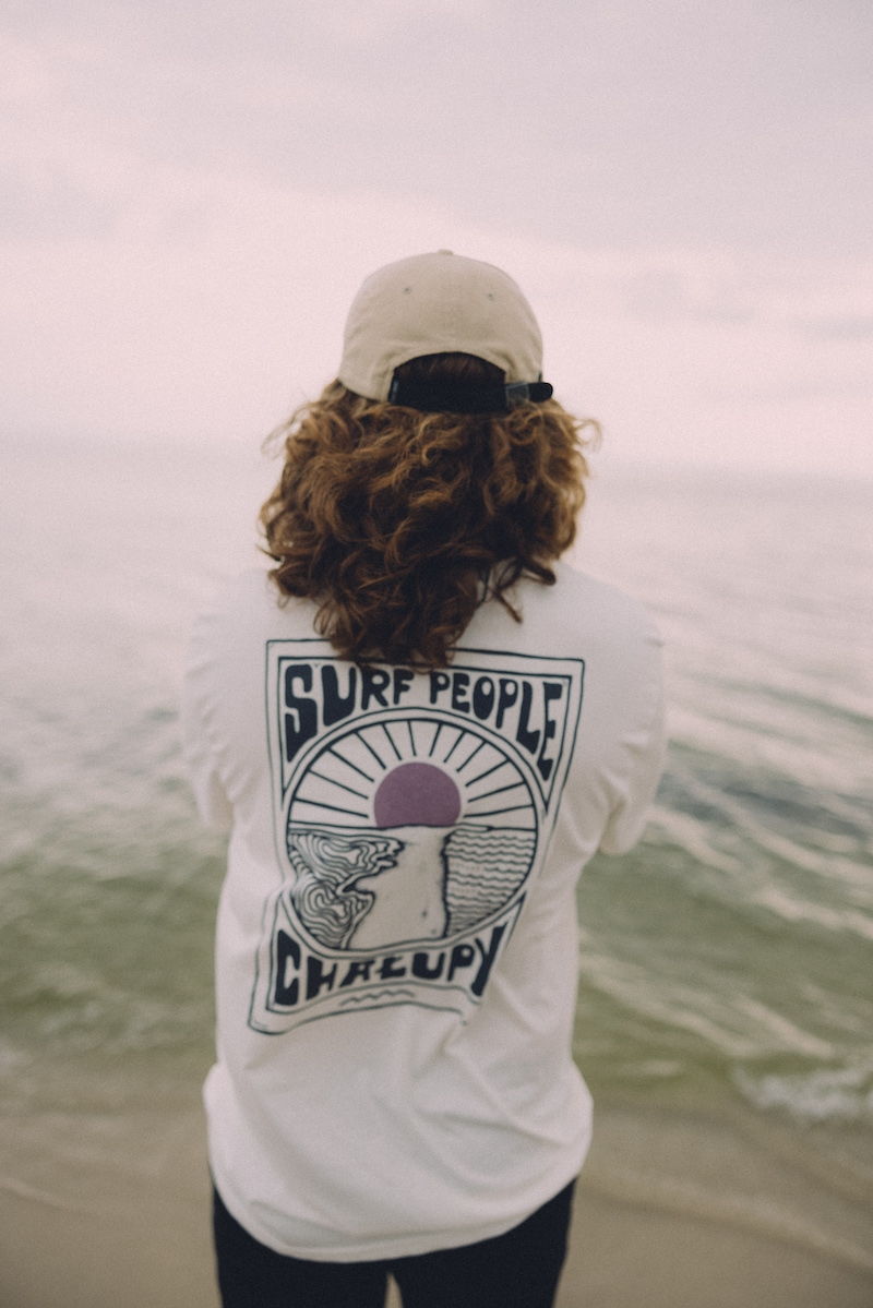 Surf People Tee - Vintage White Surf People Tee - Vintage White