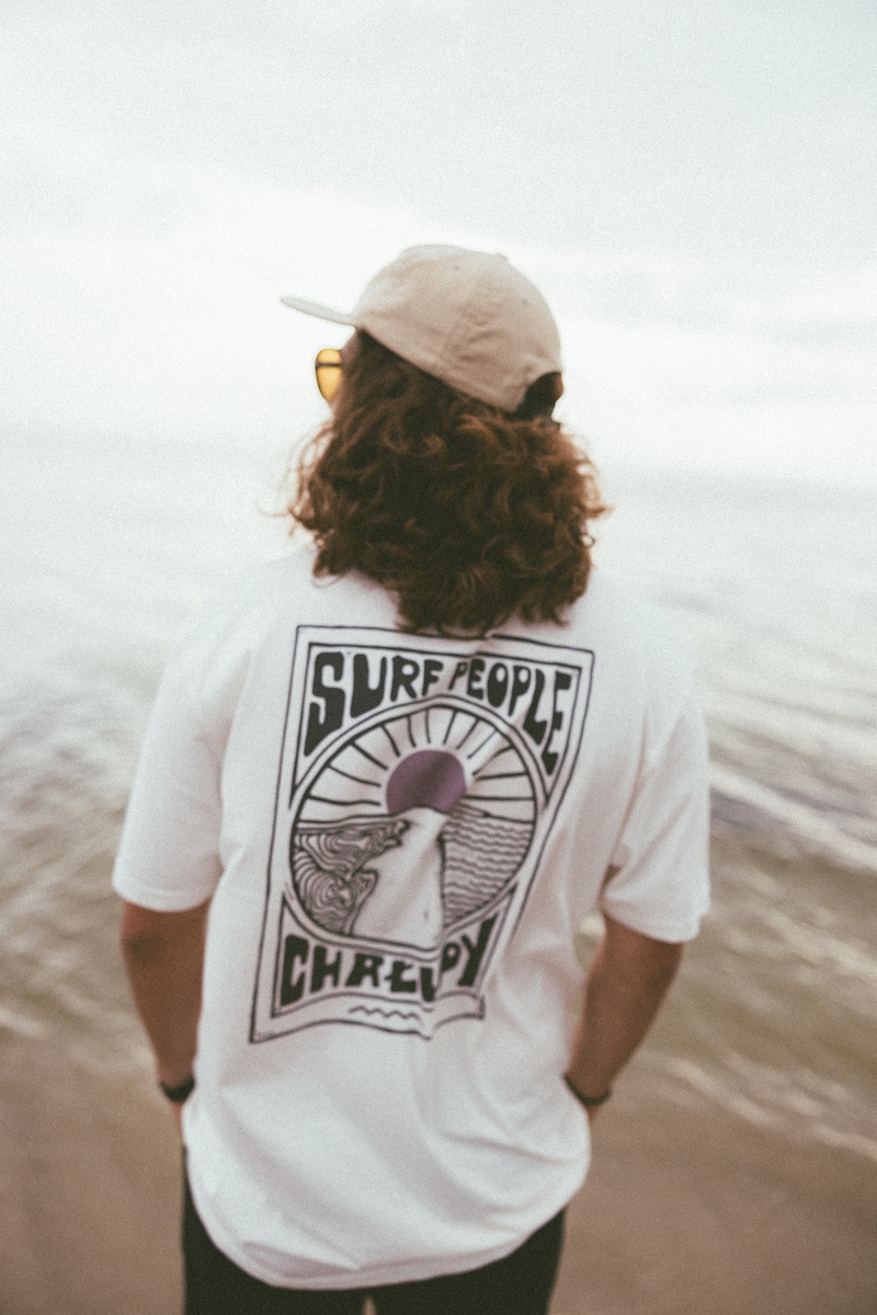 Surf People Tee - Vintage White Surf People Tee - Vintage White