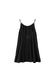 Loose Muslin Dress - Space Black Loose Muslin Dress - Space Black