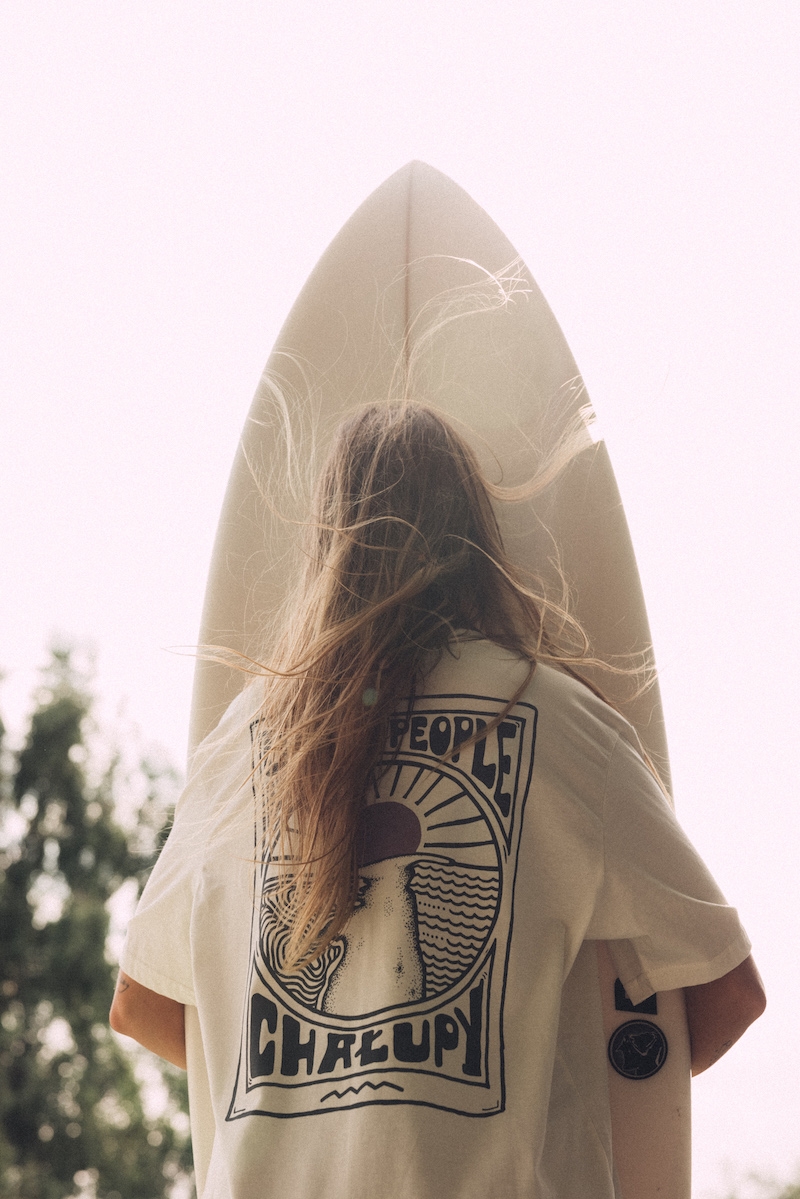 Surf People Tee - Vintage White