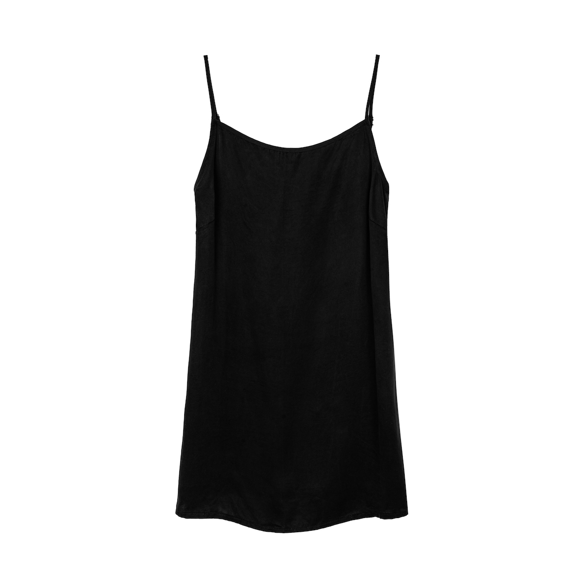 Mini Cupro Dress - Space Black