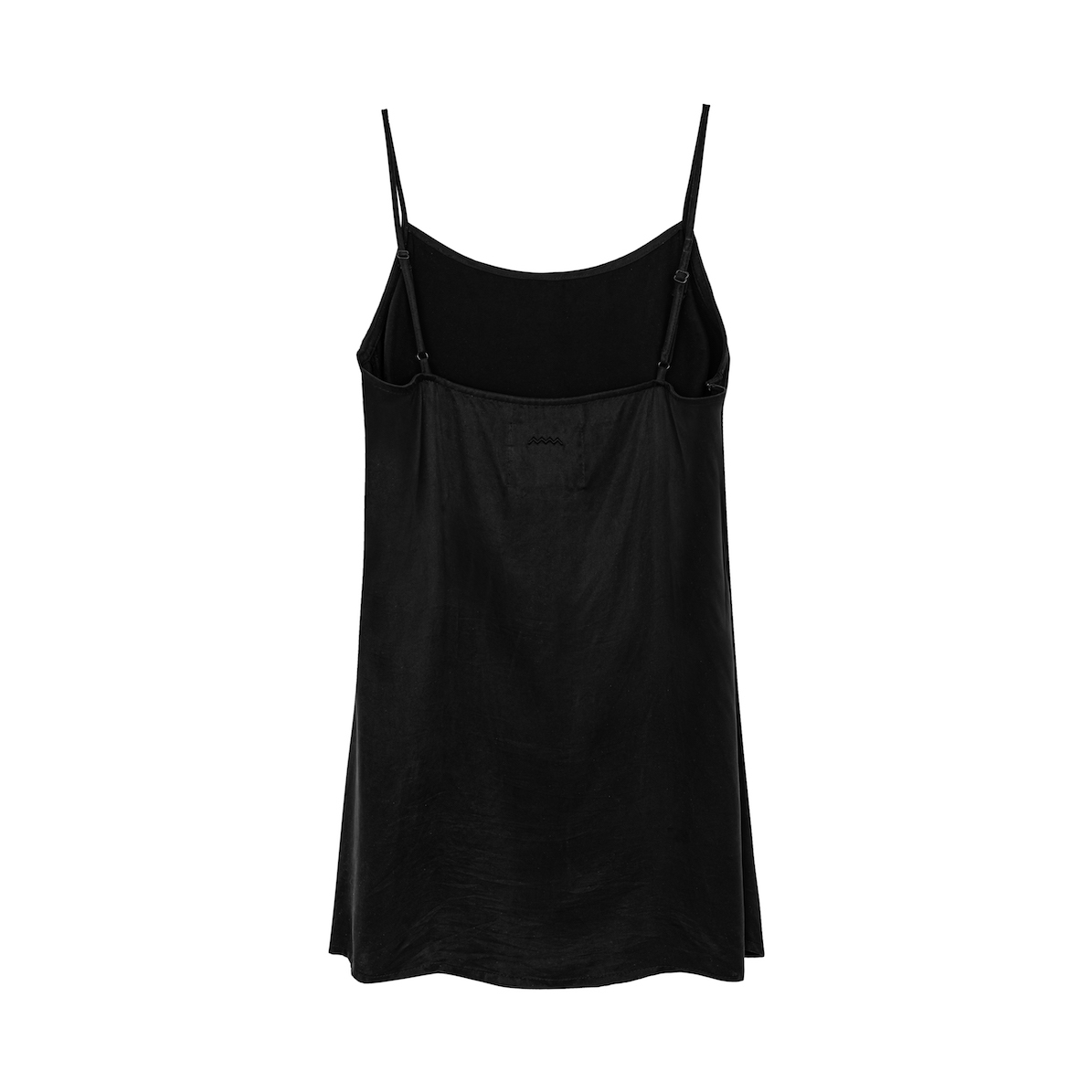 Mini Cupro Dress - Space Black