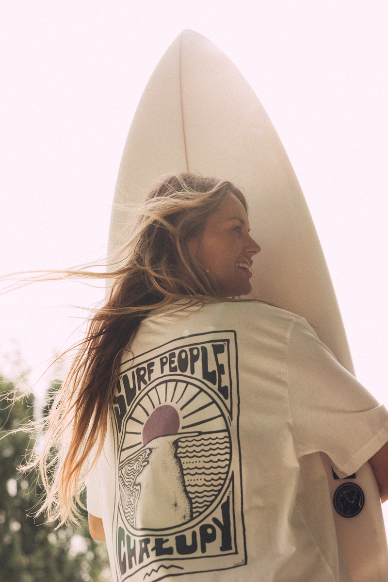 Surf People Tee - Vintage White