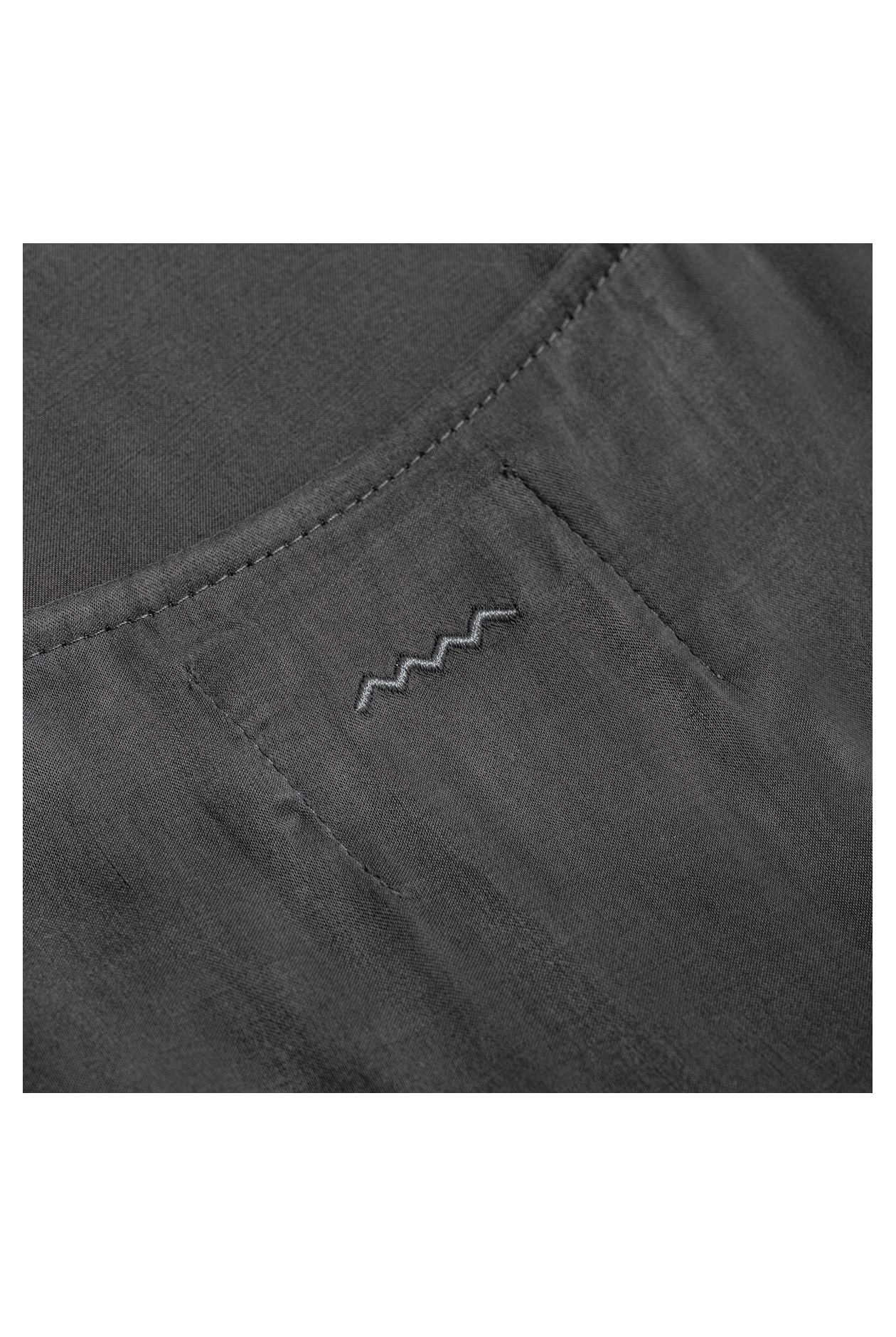 Mini Cupro Dress - Stone Grey