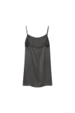 Mini Cupro Dress - Stone Grey Mini Cupro Dress - Stone Grey