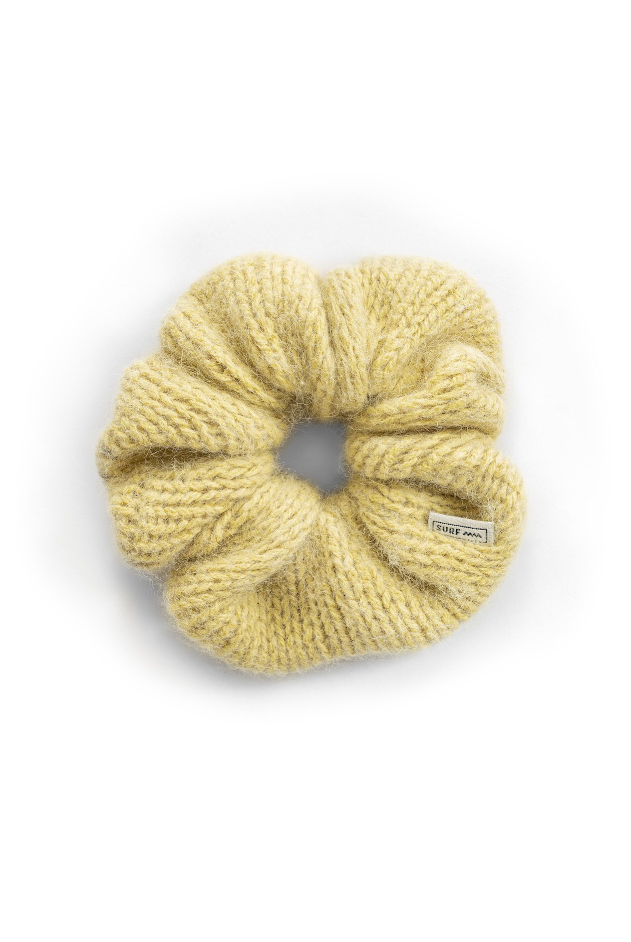 Mellow Yellow Fluffy Scrunchie