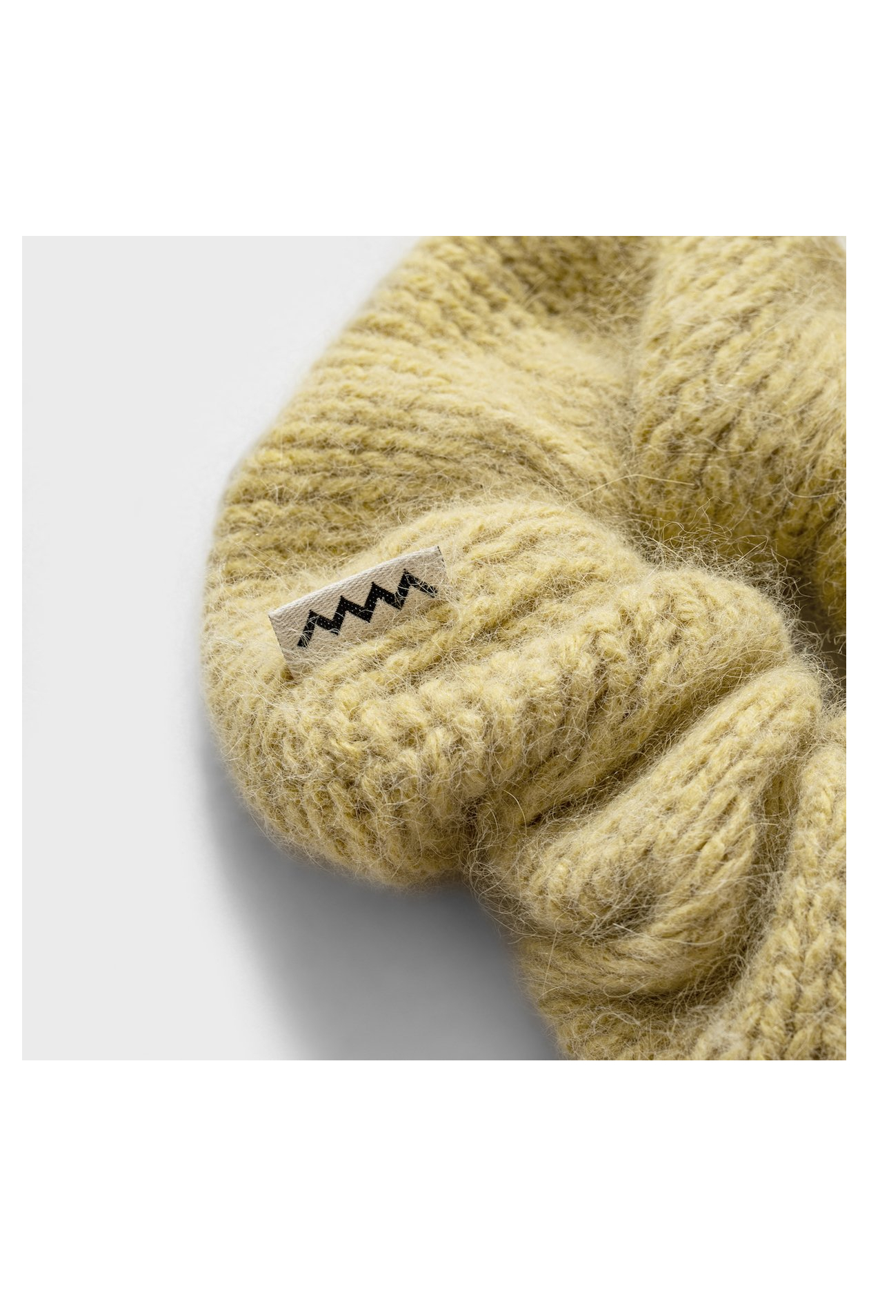 Mellow Yellow Fluffy Scrunchie