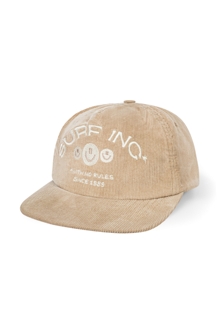 No Rules Cord Cap - Cookie No Rules Cord Cap - Cookie