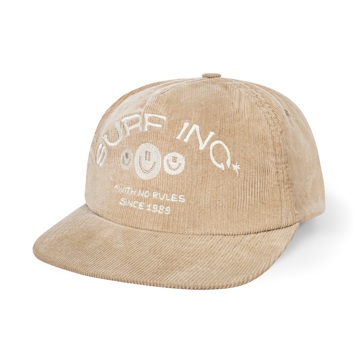 No Rules Cord Cap - Cookie