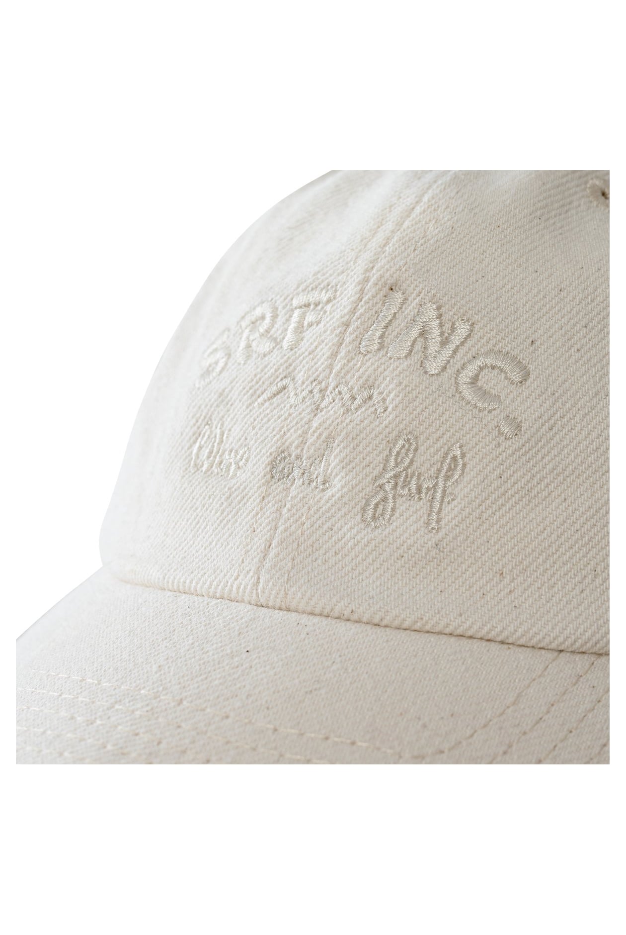 Wine & Surf Cap - Vintage White & Carmel