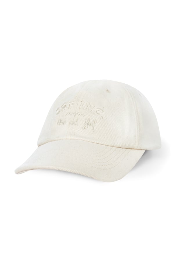 Wine & Surf Cap - Vintage White & Carmel