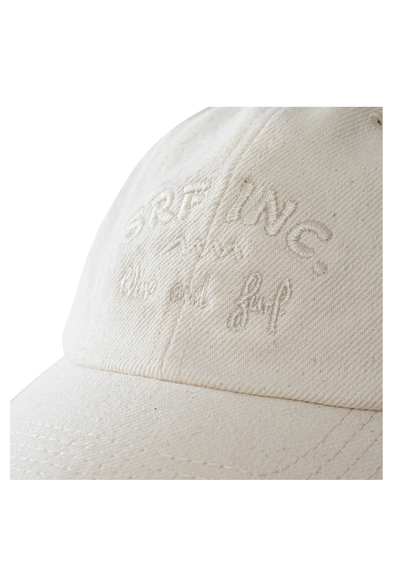 Wine & Surf Cap - Vintage White & Carmel