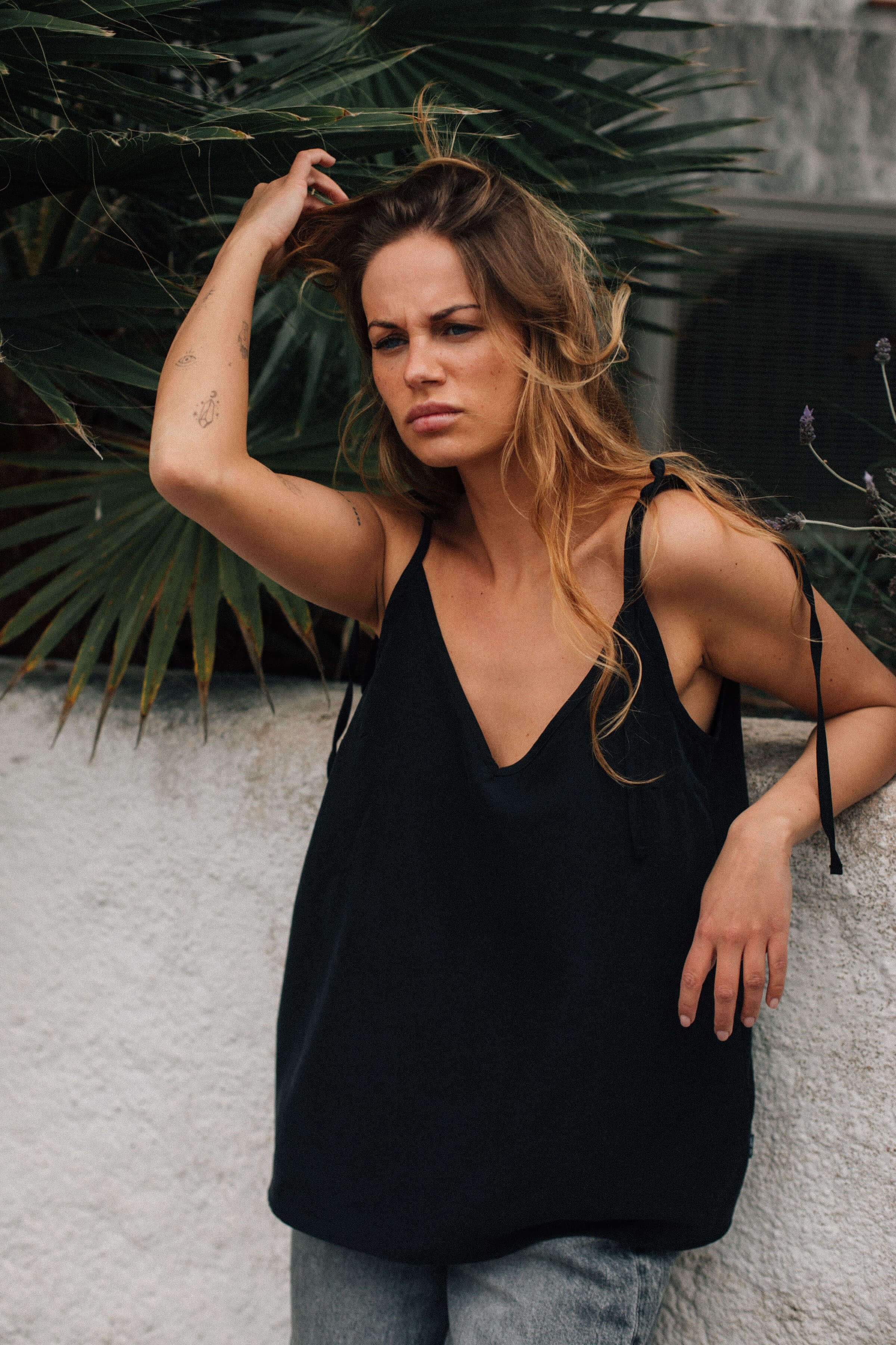 Open Back Top - Space Black