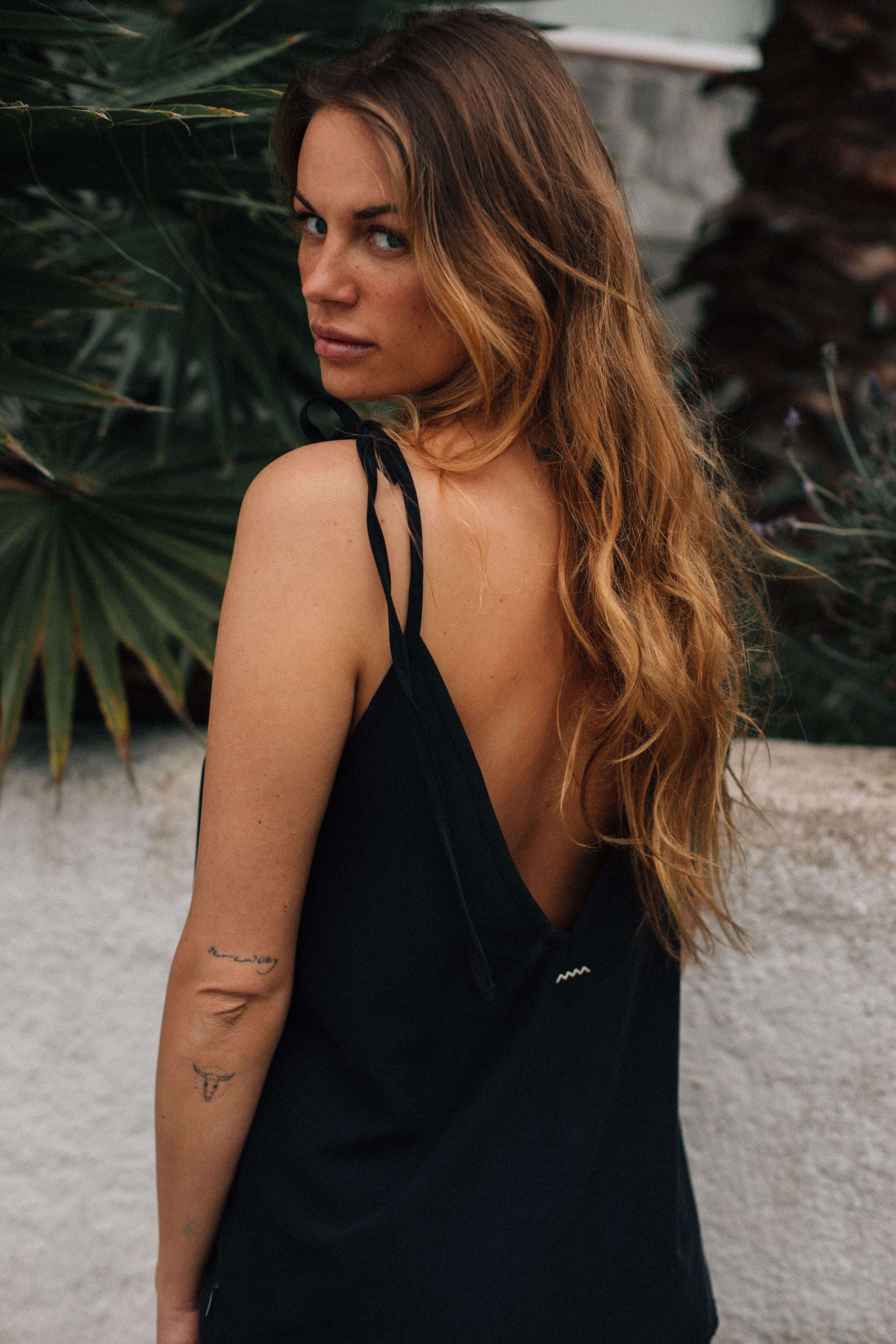 Open Back Top - Space Black