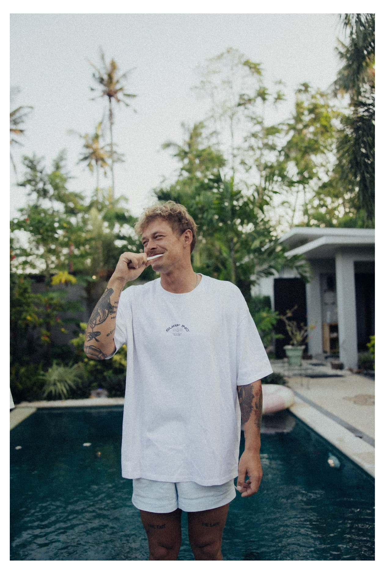 No Rules Tee - Paper White