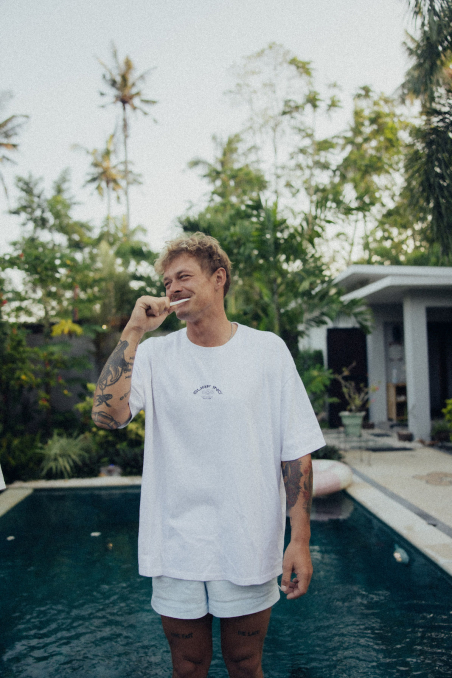 No Rules Tee - Paper White No Rules Tee - Paper White