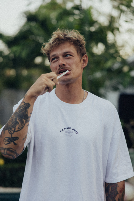 No Rules Tee - Paper White No Rules Tee - Paper White