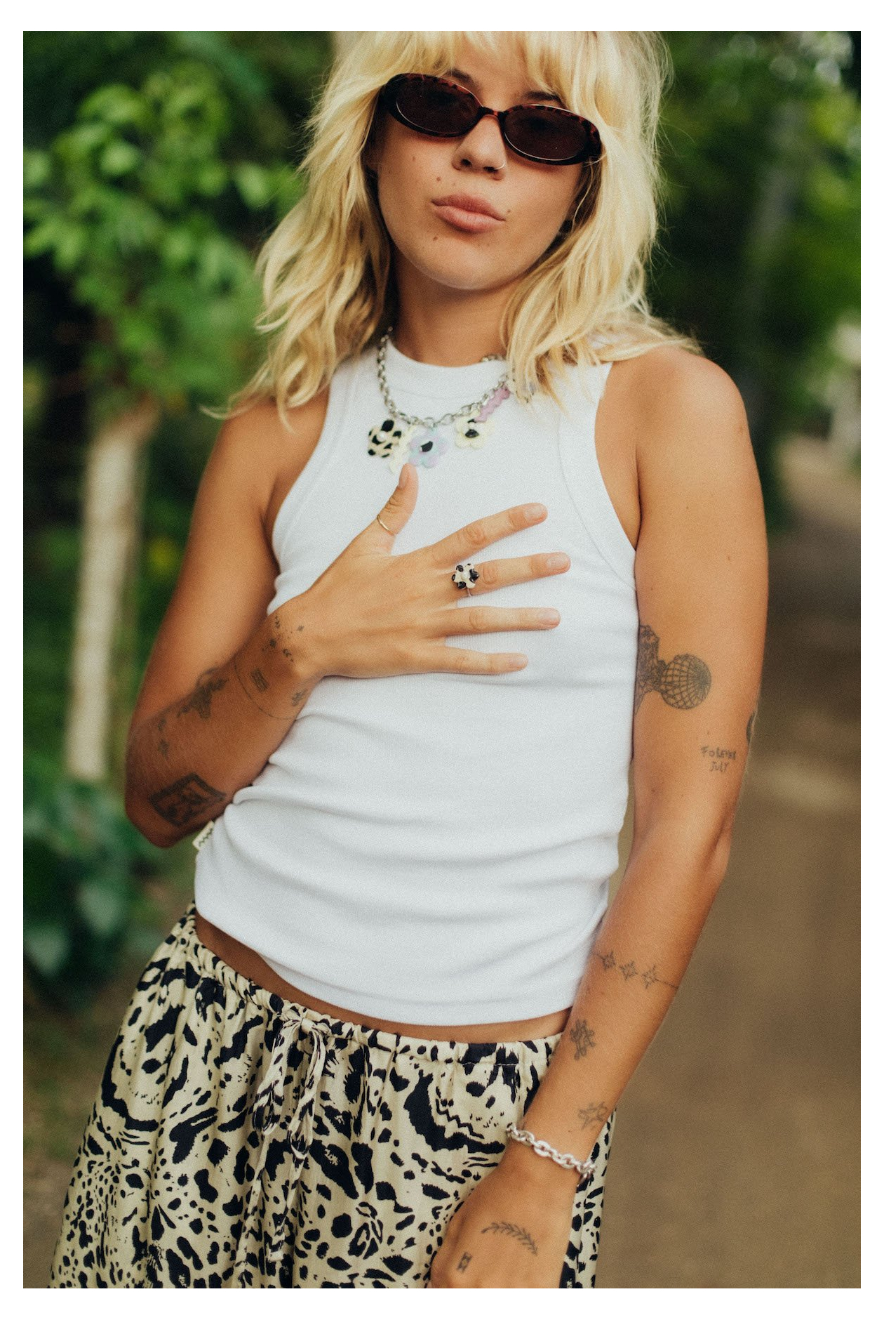 GLINA X SRF Flower Power Necklace