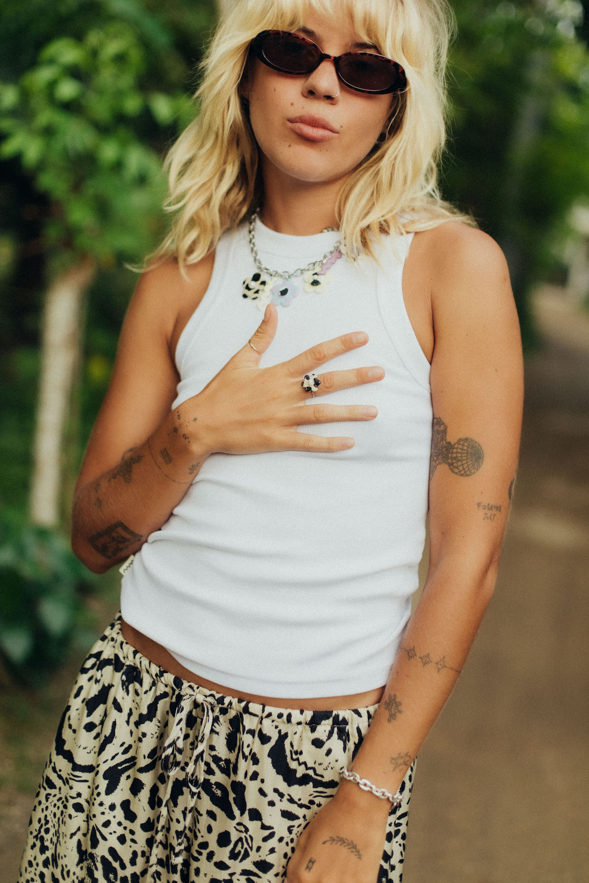 GLINA X SRF Flower Power Necklace GLINA X SRF Flower Power Necklace