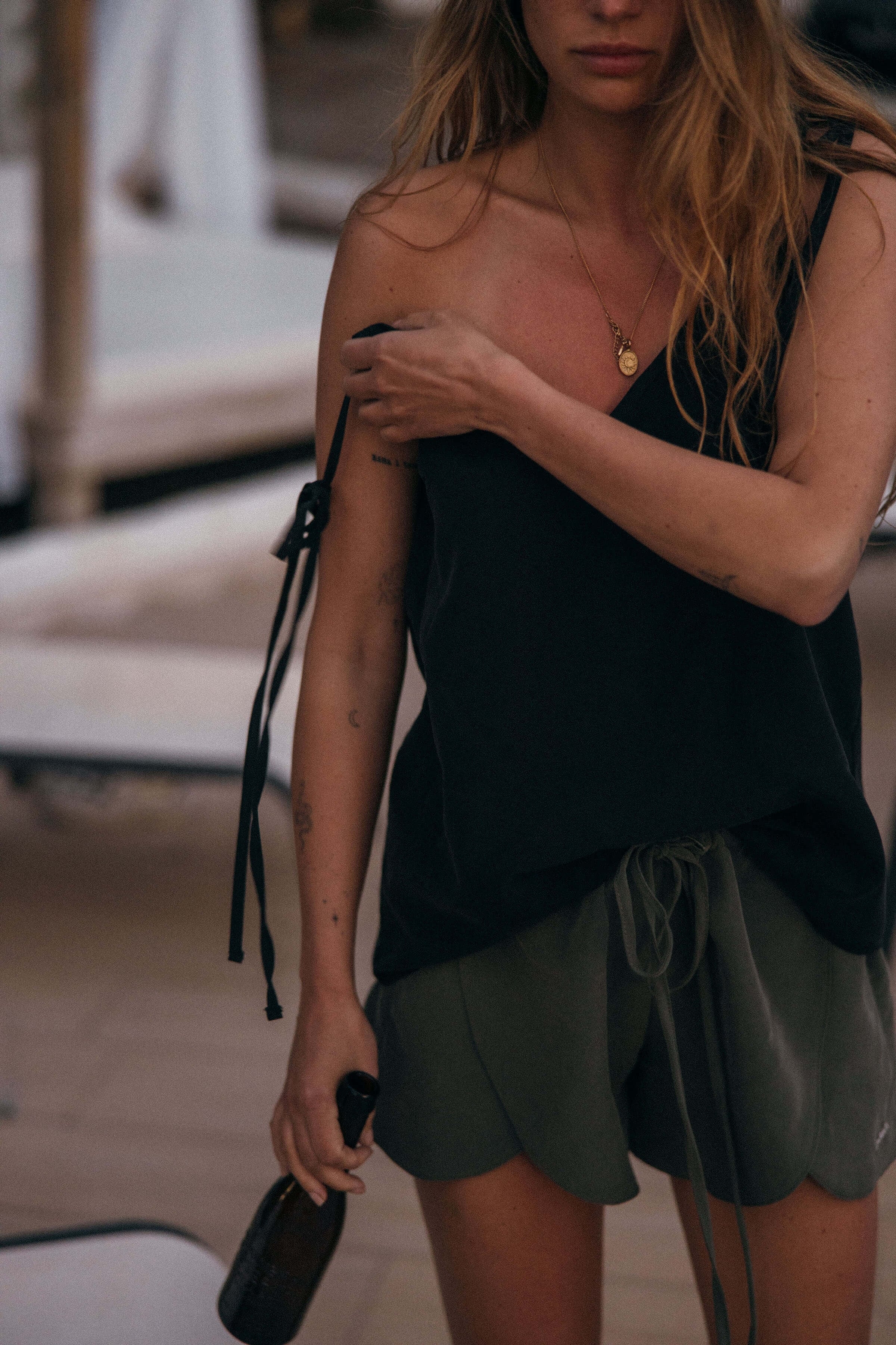 Open Back Top - Space Black