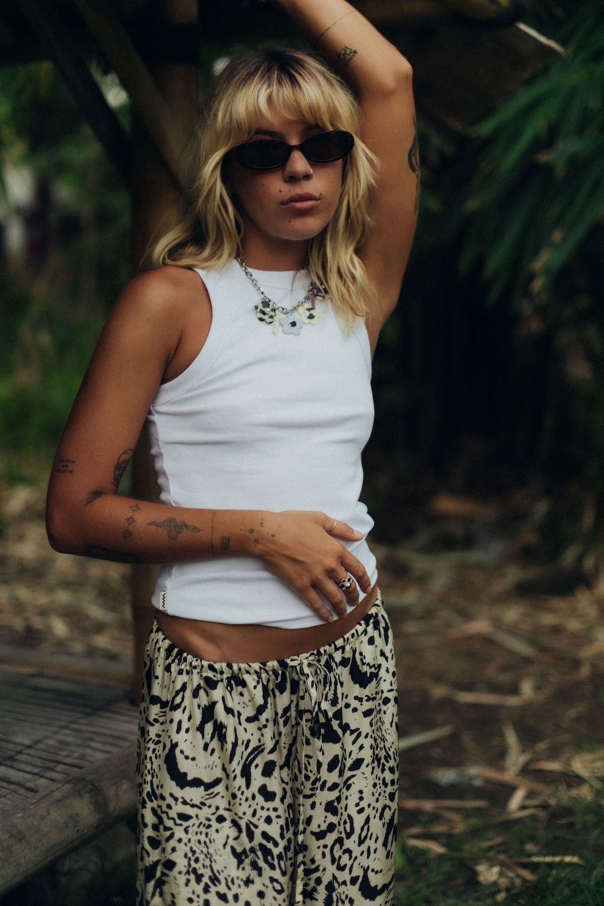 GLINA X SRF Flower Power Necklace GLINA X SRF Flower Power Necklace