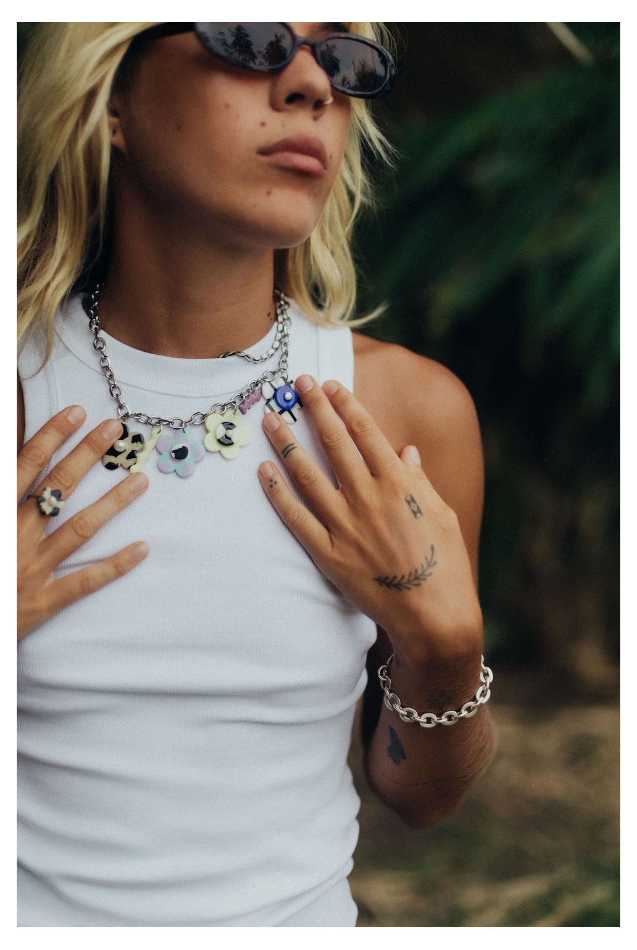 GLINA X SRF Flower Power Necklace