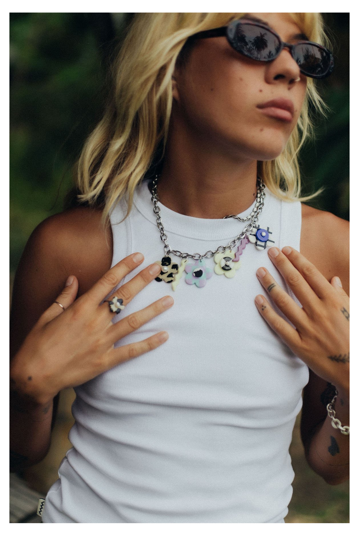 GLINA X SRF Flower Power Necklace