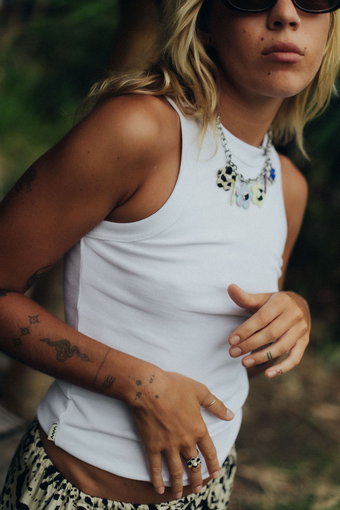 GLINA X SRF Flower Power Necklace GLINA X SRF Flower Power Necklace