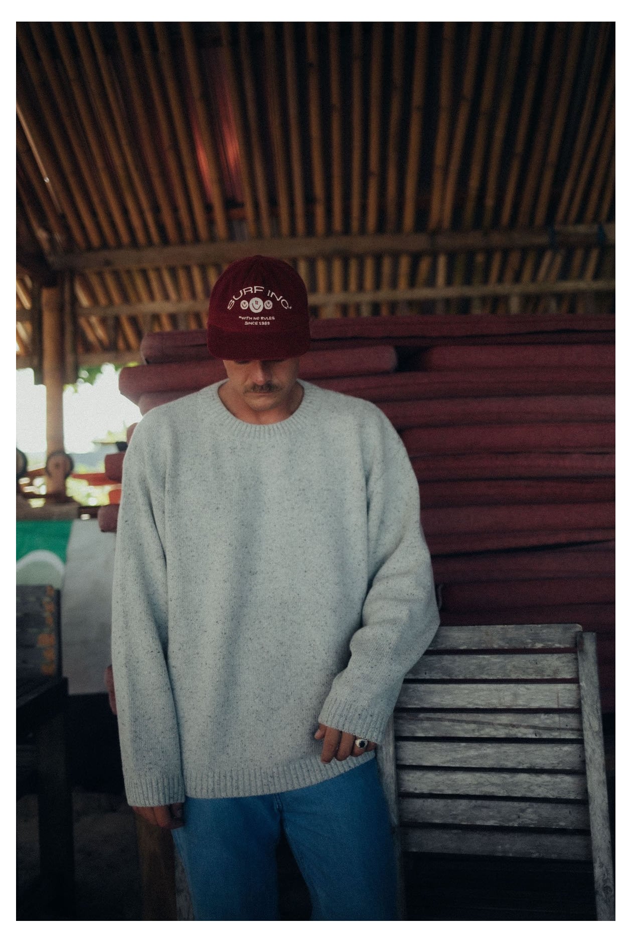 No Rules Cord Cap - Formula Red No Rules Cord Cap - Formula Red